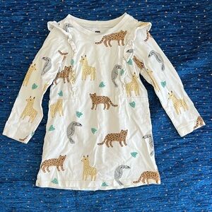 Tea collection size 3 animal dress, ruffle details
